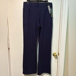 Kay Unger New York Ponte NWT Deep Blue Pants. 4 pockets. Size 1X